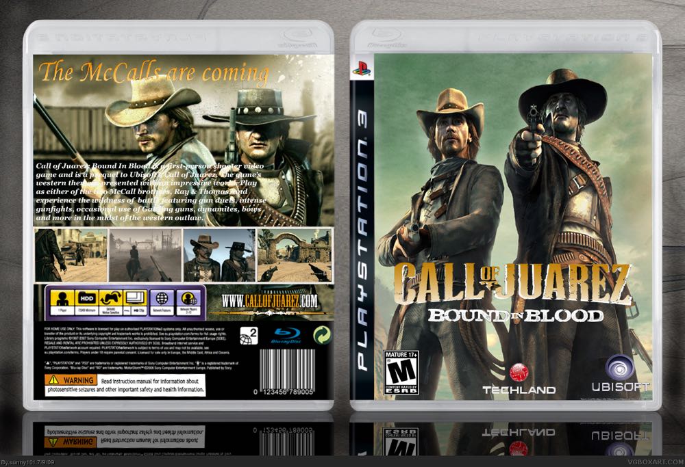 Call of Juarez: Bound In Blood - Sony PlayStation 3 (PS3) (Ubisoft - 1) video game collectible - Main Image 2
