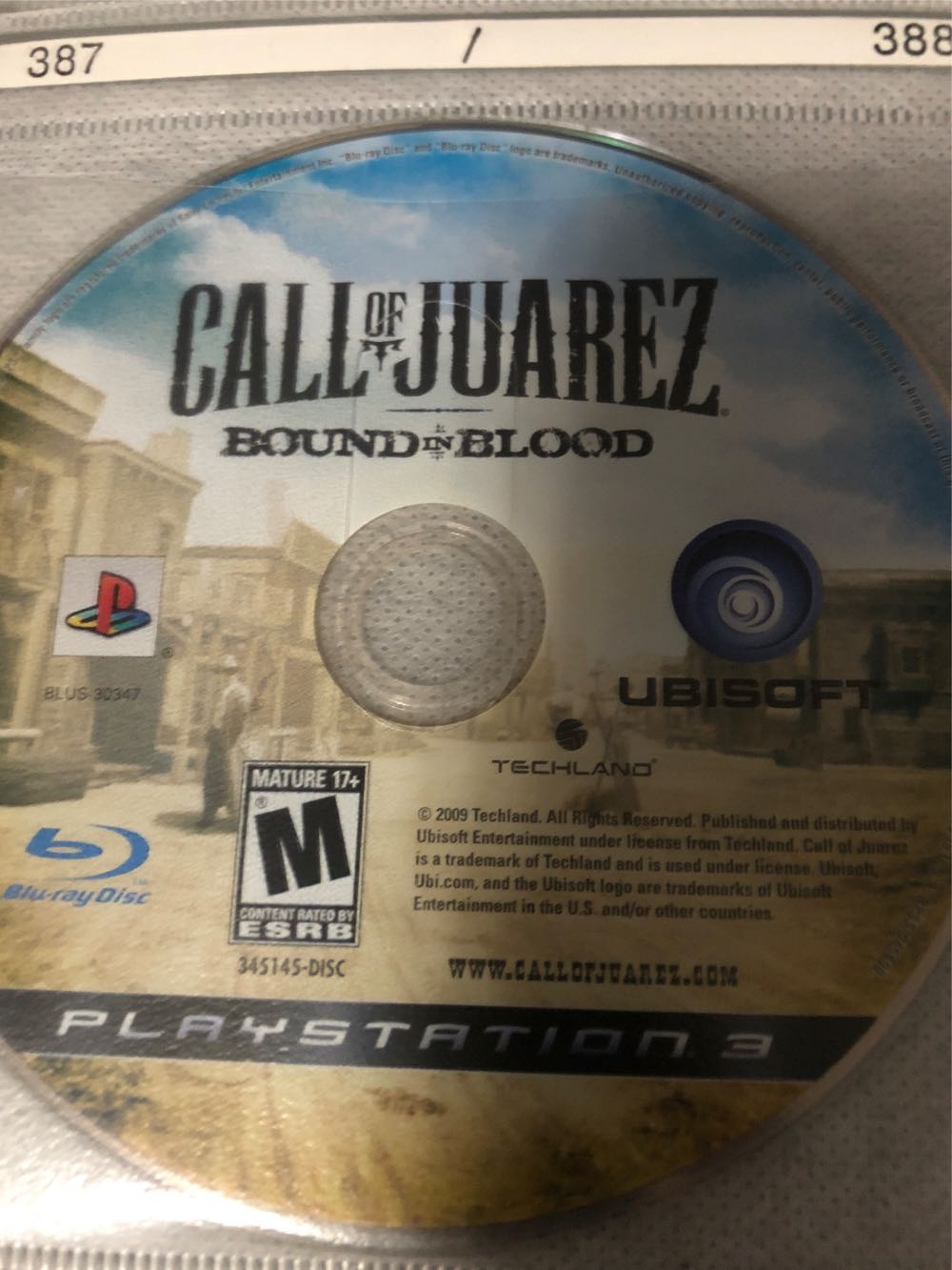 Call of Juarez: Bound In Blood - Sony PlayStation 3 (PS3) (Ubisoft - 1) video game collectible - Main Image 4