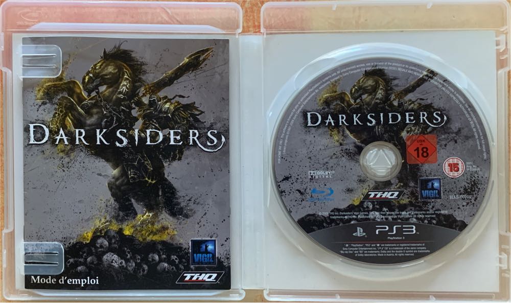 Darksiders PS3 - Sony PlayStation 3 (PS3) (THQ - 1) video game collectible [Barcode 4005209114530] - Main Image 3