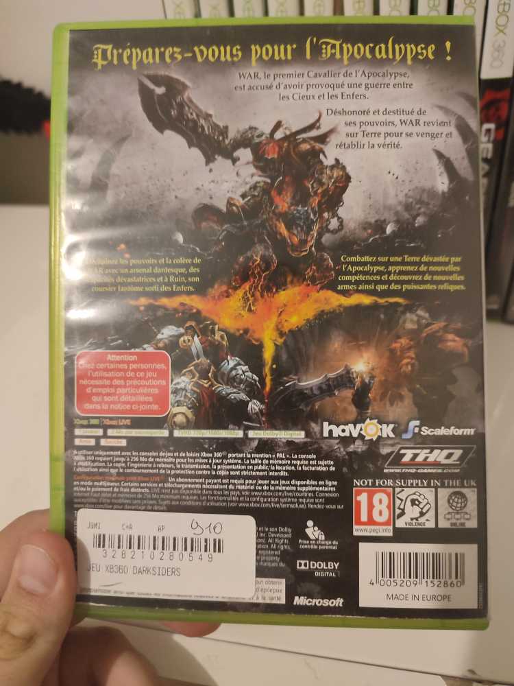 Darksiders - Microsoft Xbox 360 (1) video game collectible [Barcode 4005209152860] - Main Image 4