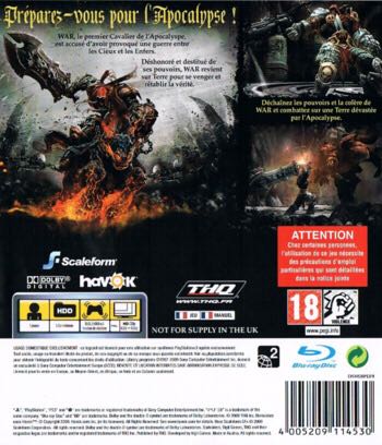 Darksiders - Sony PlayStation 3 (PS3) (THQ - 1) video game collectible [Barcode 4005209169882] - Main Image 2