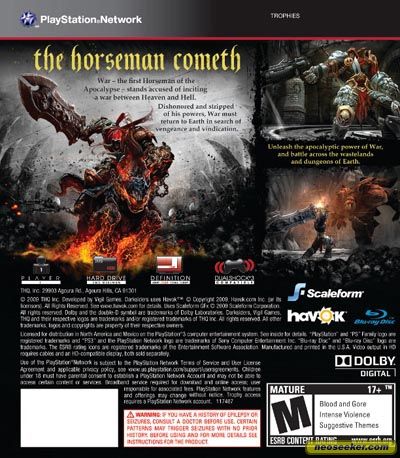 Darksiders - Sony PlayStation 3 (PS3) (THQ) video game collectible [Barcode 4005209169912] - Main Image 2