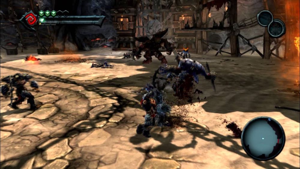 Darksiders - Microsoft Xbox 360 (Backwards compatible - 1) video game collectible [Barcode 752919550557] - Main Image 3