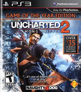 Uncharted 2: Among Thieves - GOTY Edition - Sony PlayStation 3 (PS3) (Sony Computer Entertainment - 1) video game collectible [Barcode 711719825722] - Main Image 1