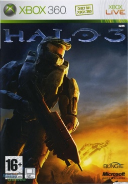 Halo 3 - Microsoft Xbox 360 (Microsoft Game Studios - 4) video game collectible [Barcode 882224482417] - Main Image 1