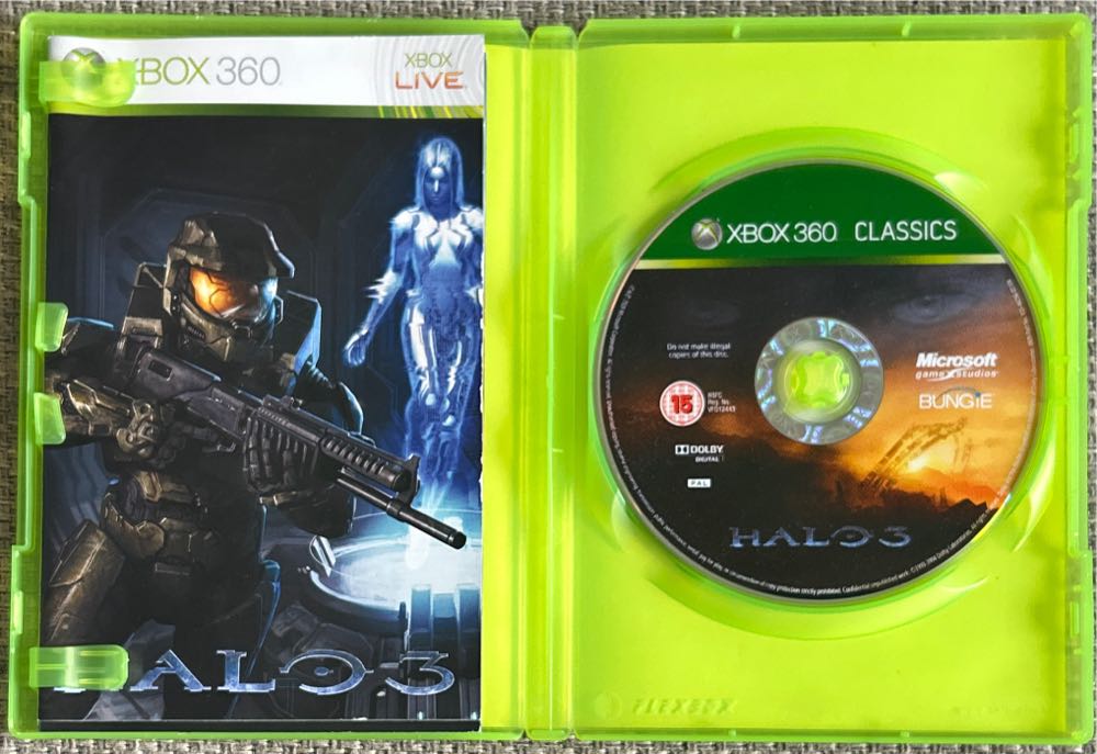 Halo 3 (Classics) - Microsoft Xbox 360 (Microsoft Game Studios - 1) video game collectible [Barcode 882224807661] - Main Image 3