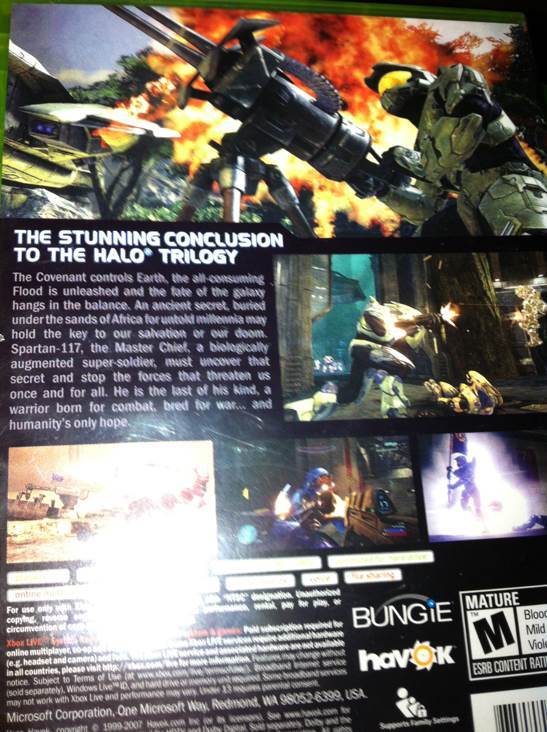 Halo 3 - Microsoft Xbox 360 video game collectible - Main Image 2