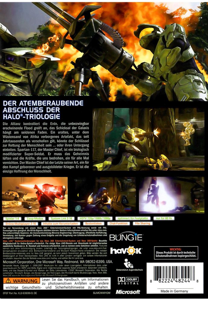 Halo 3 - Microsoft Xbox 360 video game collectible - Main Image 2