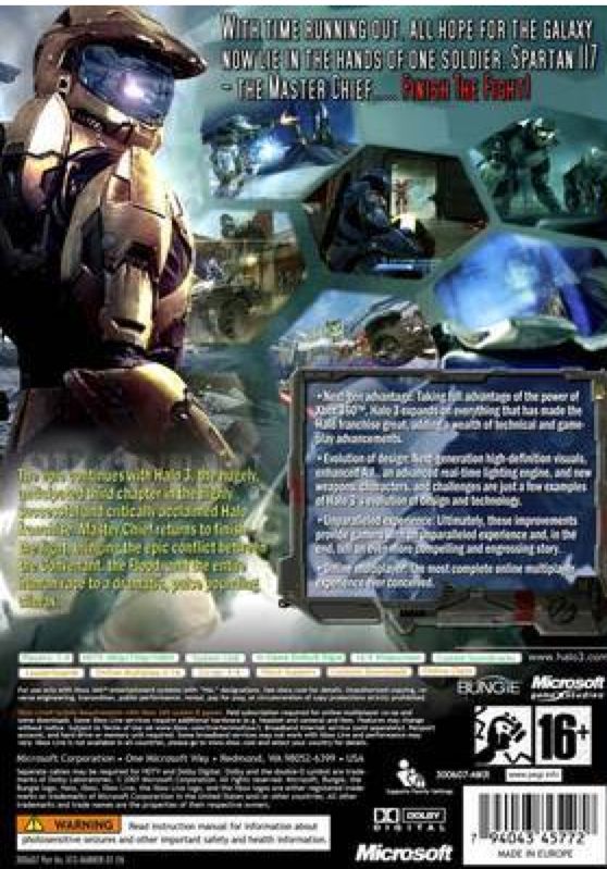 Halo 3 - Microsoft Xbox 360 video game collectible - Main Image 2