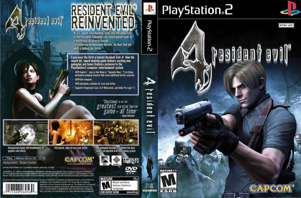 Resident Evil 4 - Nintendo Wii video game collectible [Barcode 045496363345] - Main Image 2