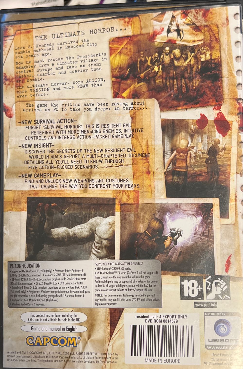 Resident Evil 4 - PC (Capcom) video game collectible [Barcode 3307210221759] - Main Image 2