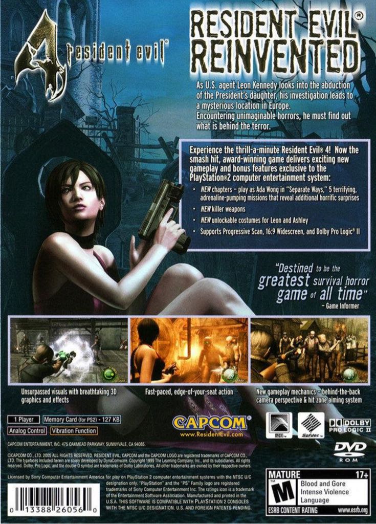 Resident Evil 4 - Microsoft Xbox X / S (Capcom - 1) video game collectible [Barcode 5055060966068] - Main Image 2