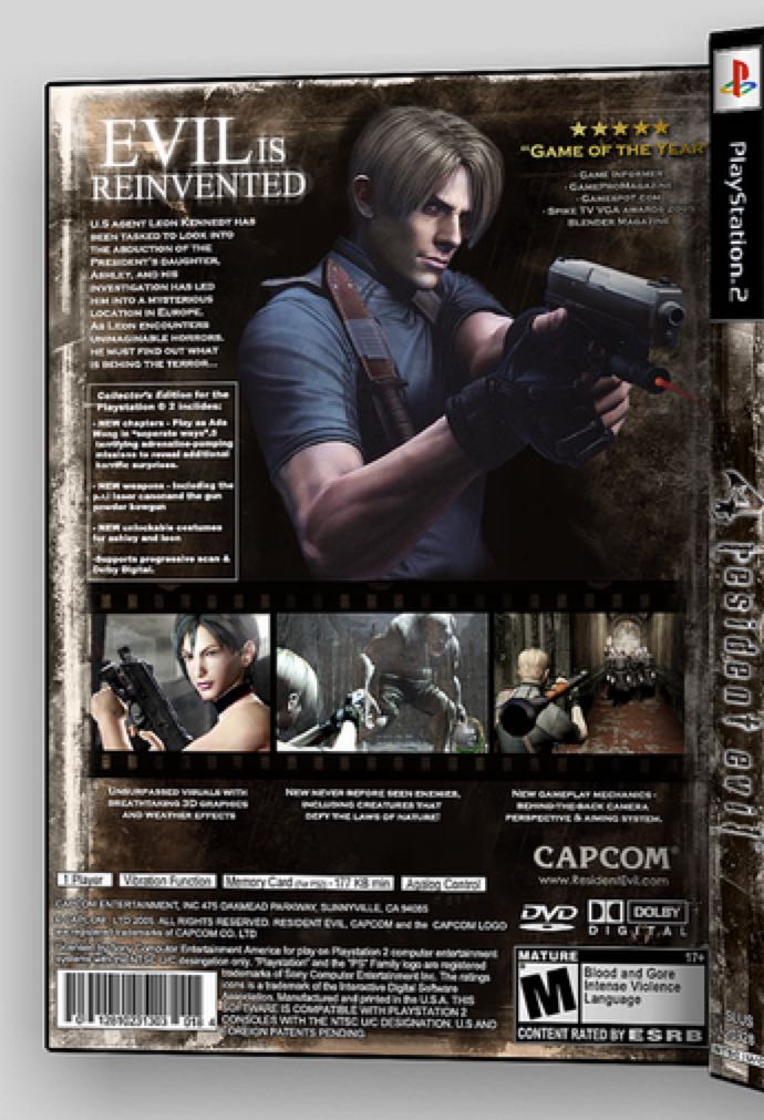 resident evil 4 - Sony PlayStation 3 (PS3) (Capcom - 1) video game collectible - Main Image 2