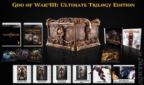 God of War III Ultimate Edition - Sony PlayStation 3 (PS3) (Sony Computer Entertainment - 1) video game collectible [Barcode 711719824428] - Main Image 2
