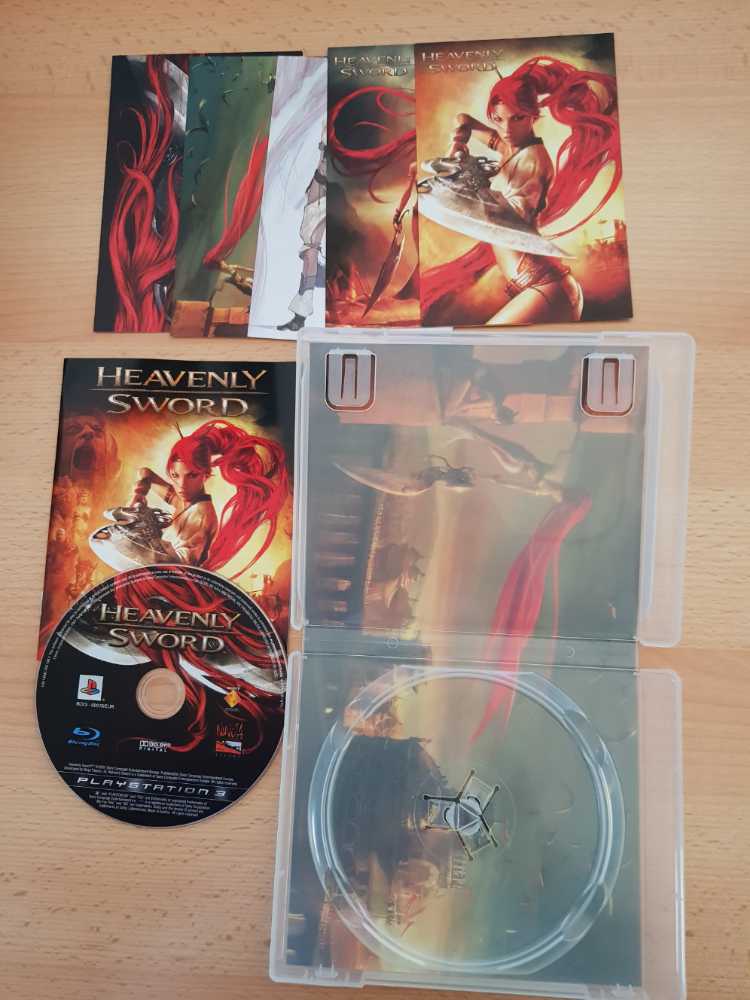 Heavenly Sword - Sony PlayStation 3 (PS3) (Sony Computer Entertainment Europe - 1) video game collectible [Barcode 711719424253] - Main Image 3