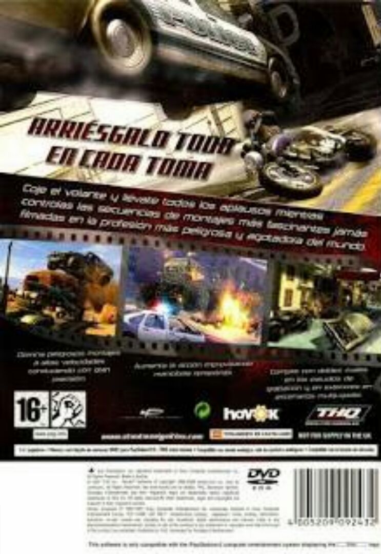Stuntman Ignition - Sony PlayStation 2 (PS2) (THG - 1-4) video game collectible [Barcode 4005209092388] - Main Image 2