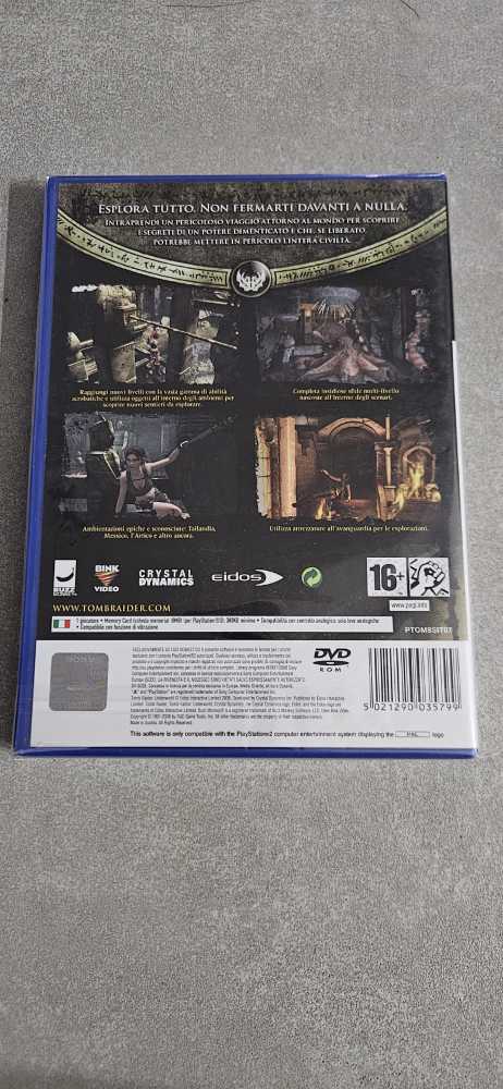 Tomb Raider: Underworld - Sony PlayStation 2 (PS2) video game collectible [Barcode 5021290035799] - Main Image 2