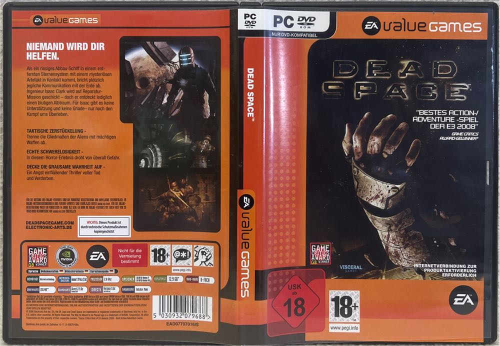 Dead Space - PC video game collectible [Barcode 5030932079688] - Main Image 3