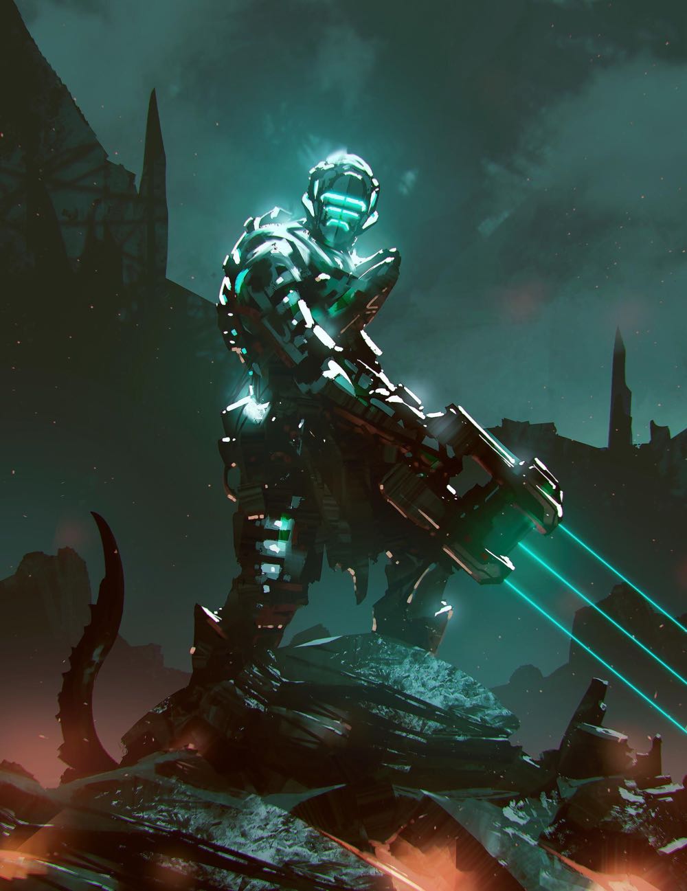 Dead Space - Microsoft Xbox 360 (Electronic Arts (EA) - 1) video game collectible [Barcode 5030939066261] - Main Image 3