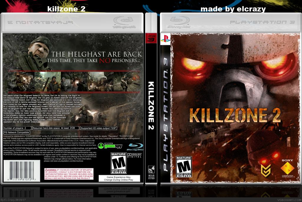 Killzone 2 - Sony PlayStation 3 (PS3) video game collectible - Main Image 2