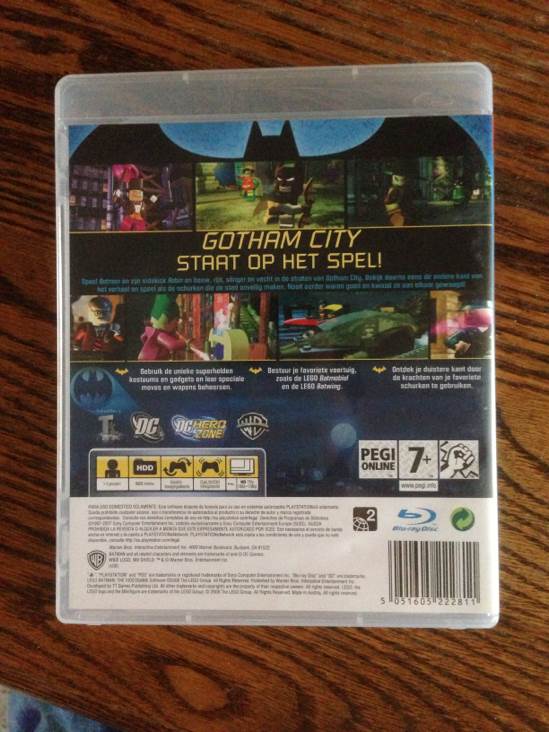 LEGO Batman - Sony PlayStation 3 (PS3) (Warner Bros. Interactive Entertainment - 1-2) video game collectible [Barcode 5051605222811] - Main Image 2