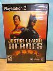 Justice League Heroes Sealed - Sony PlayStation 2 (PS2) video game collectible [Barcode 5021290027688] - Main Image 1