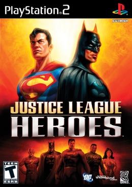 Justice League Heroes - Sony PlayStation 2 (PS2) (WB Games - 2) video game collectible [Barcode 788687500838] - Main Image 1