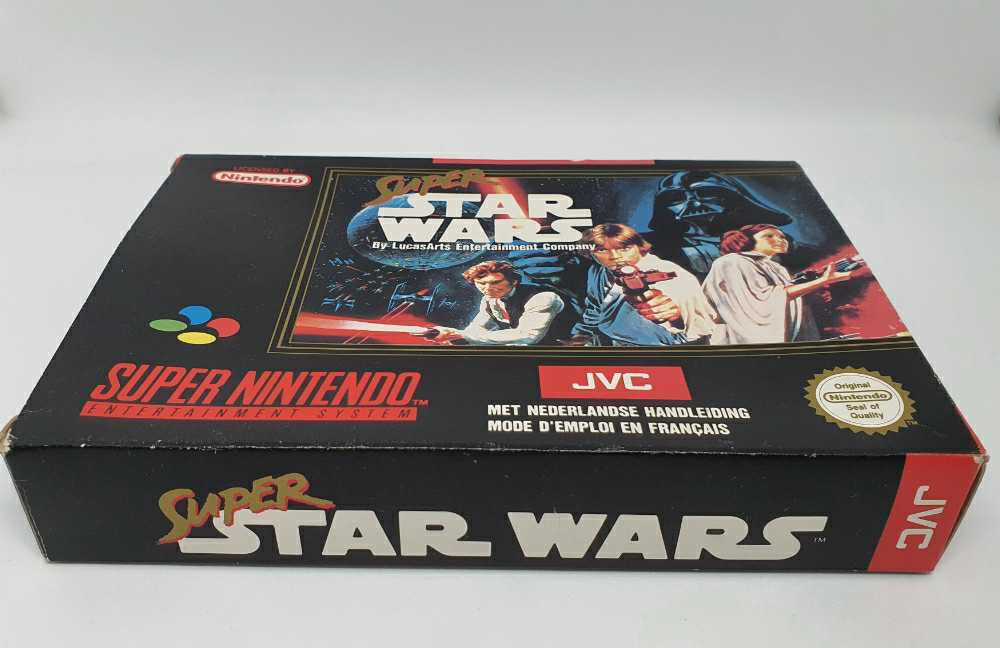 Super Star Wars - Nintendo Super Nintendo Entertainment System (SNES) (LucasArts - 1) video game collectible [Barcode 088541000093] - Main Image 4