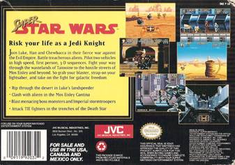 Super Star Wars - Nintendo Super Nintendo Entertainment System (SNES) (LucasArts - 1) video game collectible [Barcode 3006849920322] - Main Image 2
