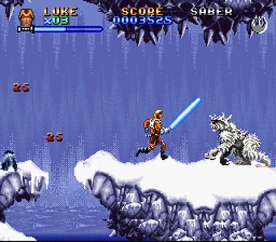 Super Star Wars - Nintendo Super Nintendo Entertainment System (SNES) (JVC Musical Industries - 1) video game collectible - Main Image 3