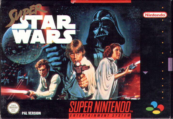 Super Star Wars - Nintendo Super Nintendo Entertainment System (SNES) video game collectible - Main Image 1