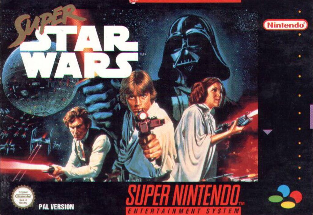 Super Star Wars - Nintendo Super Nintendo Entertainment System (SNES) (JVC Musical Industries) video game collectible - Main Image 1