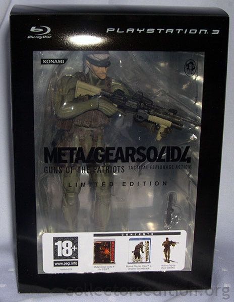 Metal Gear Solid 4 - Guns Of The Patriots - Sony PlayStation 3 (PS3) (Konami - 1) video game collectible [Barcode 4012927050132] - Main Image 2