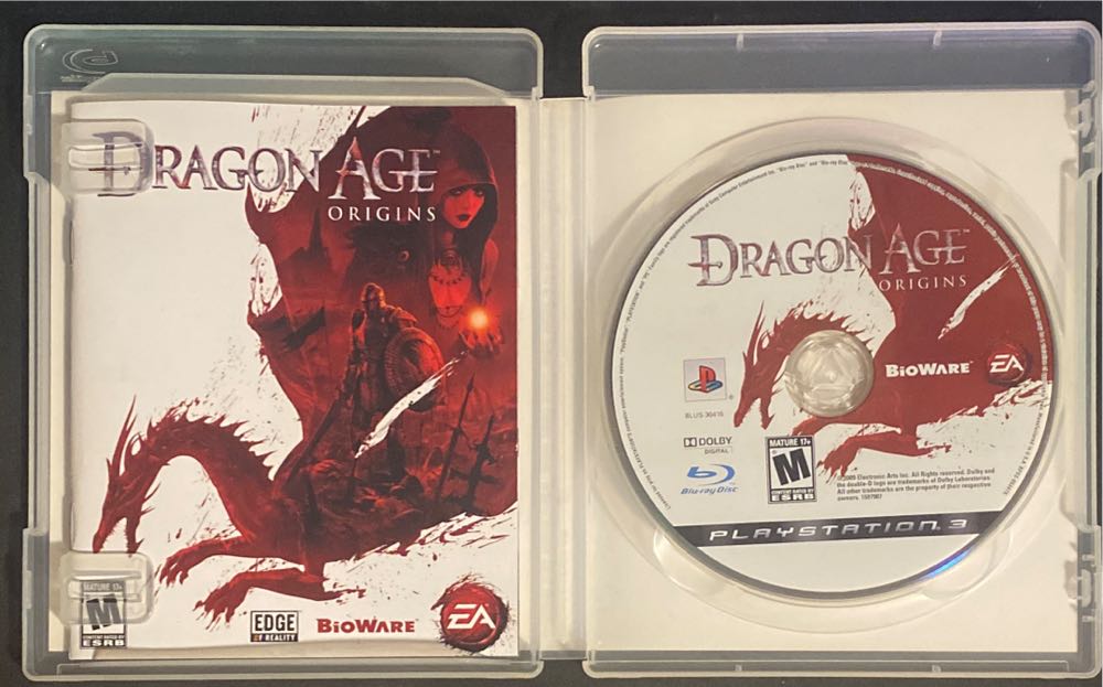 Dragon Age: Origins - Sony PlayStation 3 (PS3) (Electronic Arts - 1) video game collectible [Barcode 014633159790] - Main Image 3