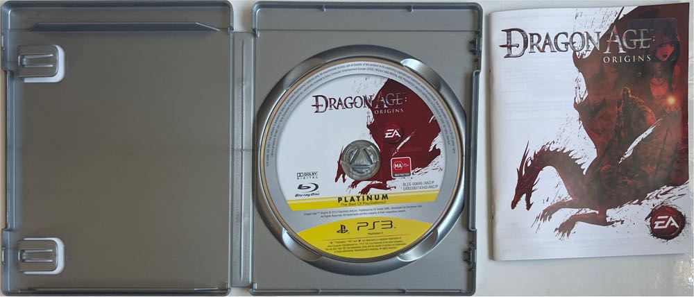 Dragon Age 1: Origins - Sony PlayStation 3 (PS3) (EA / Electronic Arts - 1) video game collectible [Barcode 5030941088916] - Main Image 3
