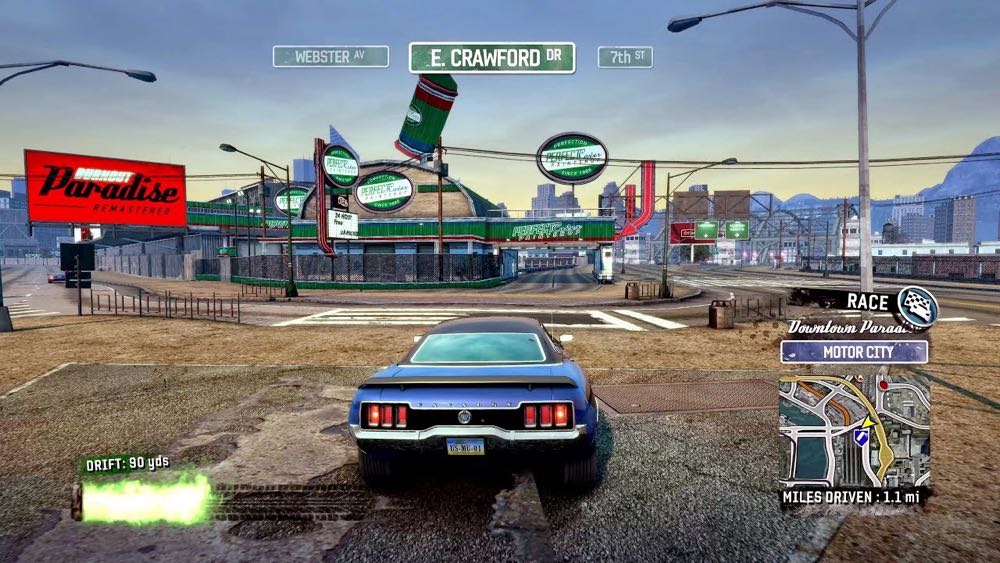 Burnout Paradise - Microsoft Xbox Live (Electronic Arts - 1) video game collectible [Barcode 0014633156393] - Main Image 4