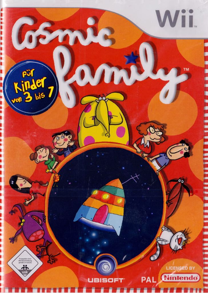 Cosmic Family - Nintendo Wii video game collectible [Barcode 3307210248107] - Main Image 1