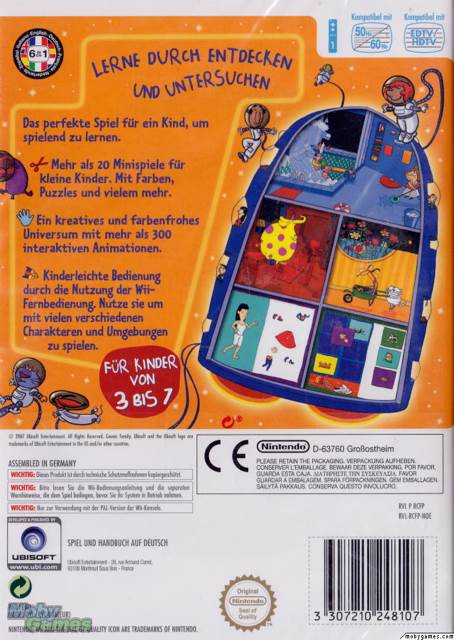 Cosmic Family - Nintendo Wii (Ubisoft - 1) video game collectible [Barcode 3307210248275] - Main Image 2