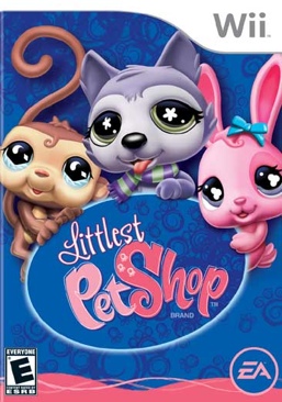 Littlest Pet Shop - Nintendo Wii (Electronic Arts/EA Games - 1) video game collectible [Barcode 014633159349] - Main Image 1