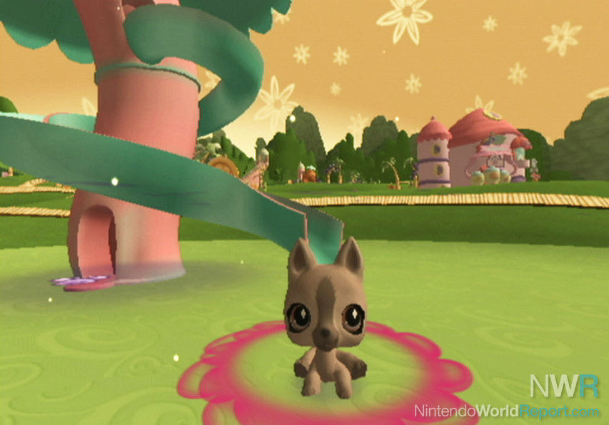 Littlest Pet Shop - Nintendo Wii (Electronic Arts/EA Games - 1) video game collectible [Barcode 014633159349] - Main Image 2