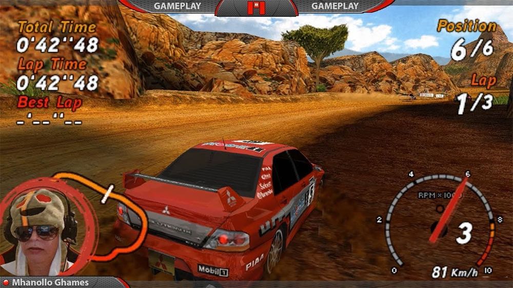 Sega Rally - Sony PlayStation Portable (PSP) video game collectible [Barcode 009220000043] - Main Image 2