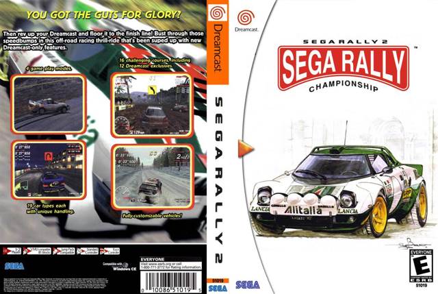 Sega Rally 2 - Sega Dreamcast (Sega - 2) video game collectible [Barcode 010086510195] - Main Image 2