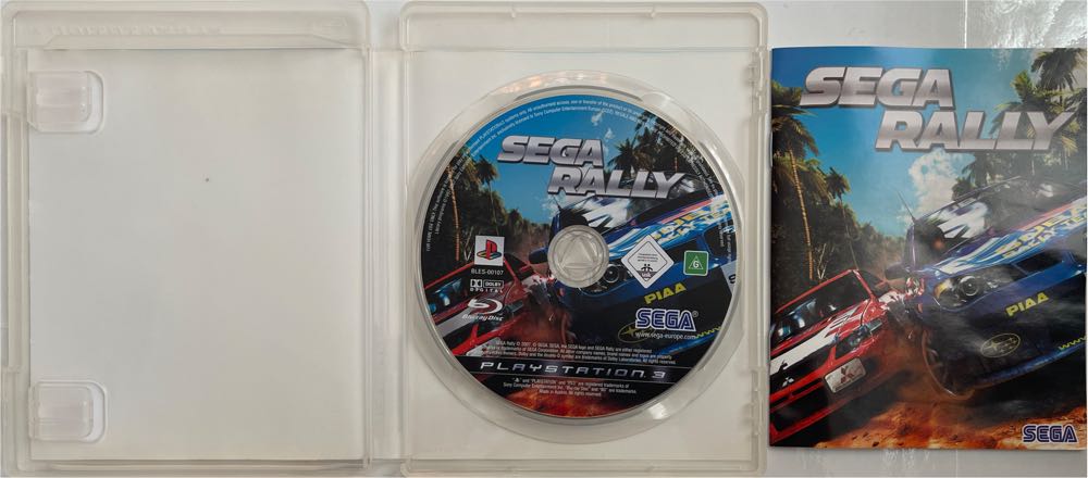 Sega Rally - Sony PlayStation 3 (PS3) (Sega - 1) video game collectible [Barcode 5060138431126] - Main Image 3
