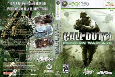 Call Of Duty 4: Modern Warfare - Microsoft Xbox 360 (Activision - 2) video game collectible [Barcode 5030917047299] - Main Image 2