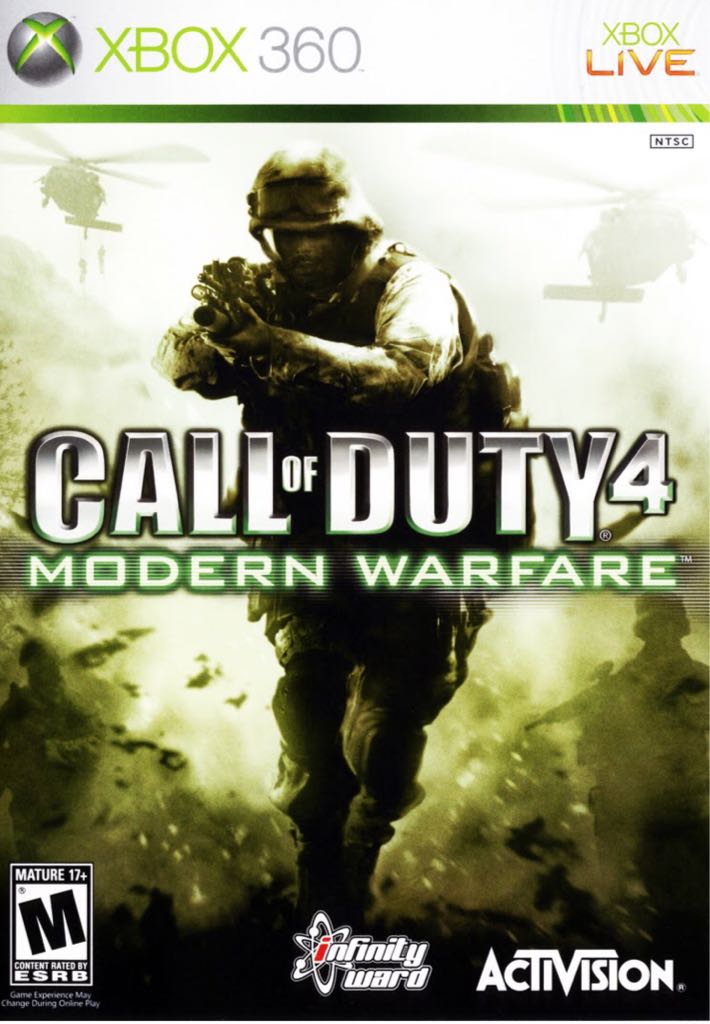 Call Of Duty 4: Modern Warfare - Microsoft Xbox 360 video game collectible - Main Image 1