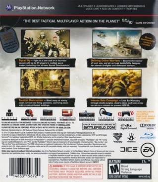 Battlefield: Bad Company 2 - Sony PlayStation 3 (PS3) (Electronic Arts - 24) video game collectible [Barcode 014633156720] - Main Image 2