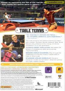 Rockstar Games Presents Table Tennis - Microsoft Xbox 360 (Rockstar Games - 2) video game collectible [Barcode 5026555245715] - Main Image 2