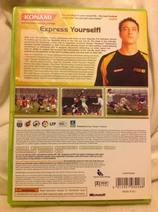 Pro Evolution Soccer 6 - PC (Konami - 4) video game collectible [Barcode 4012927032268] - Main Image 2