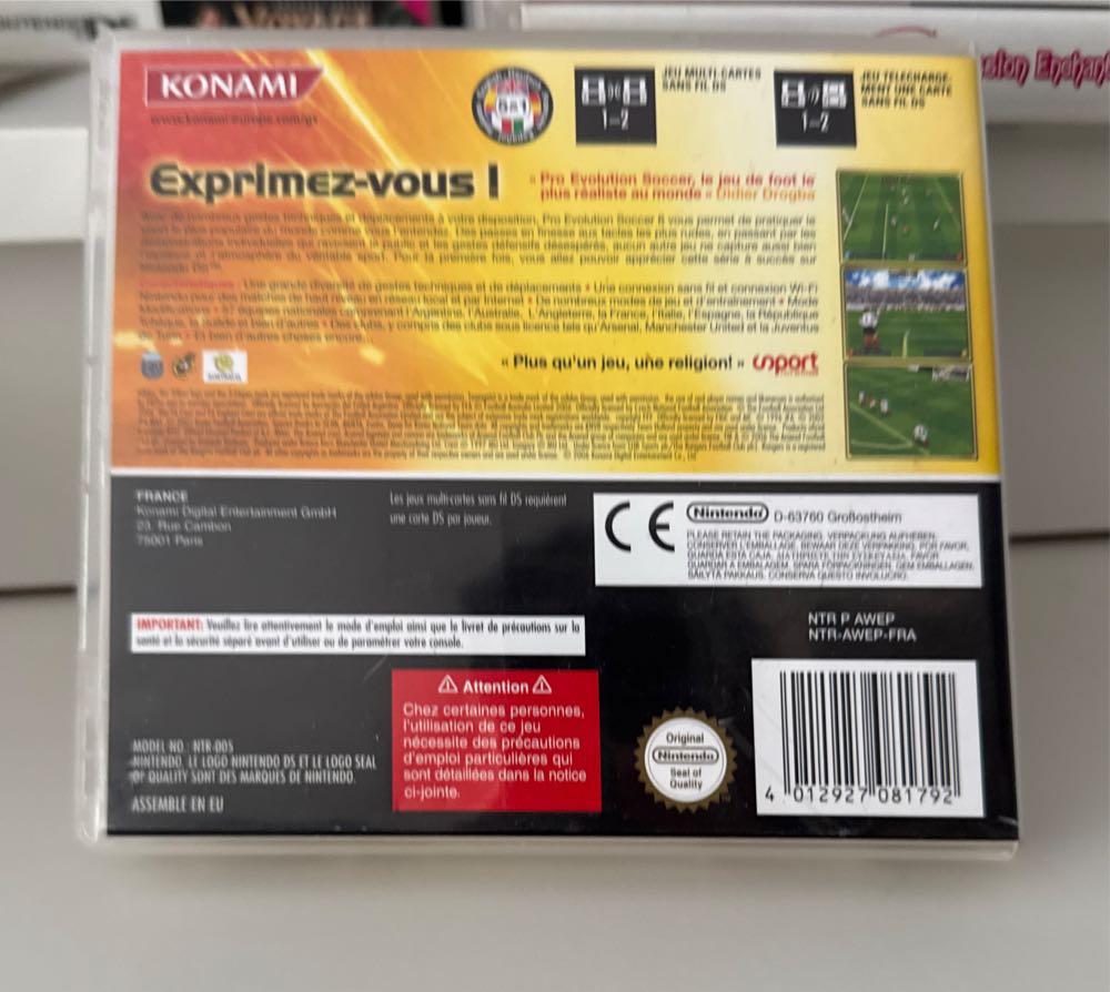 Pro Evolution Soccer 6 - Nintendo DS video game collectible [Barcode 4012927081792] - Main Image 2