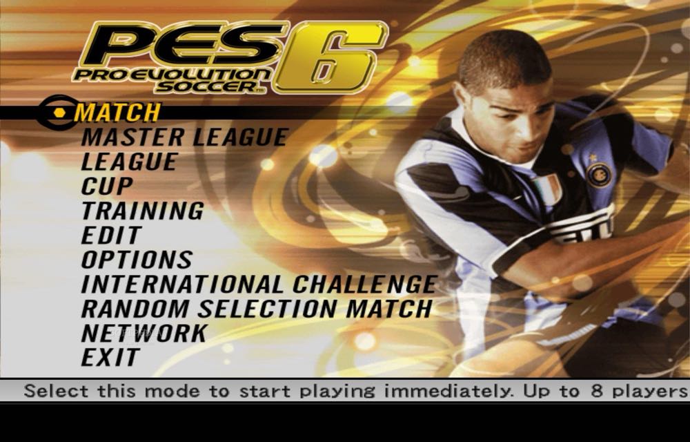 Pro Evolution Soccer 6 - Sony PlayStation 2 (PS2) (Konami - 1-4) video game collectible [Barcode 4012927120002] - Main Image 3